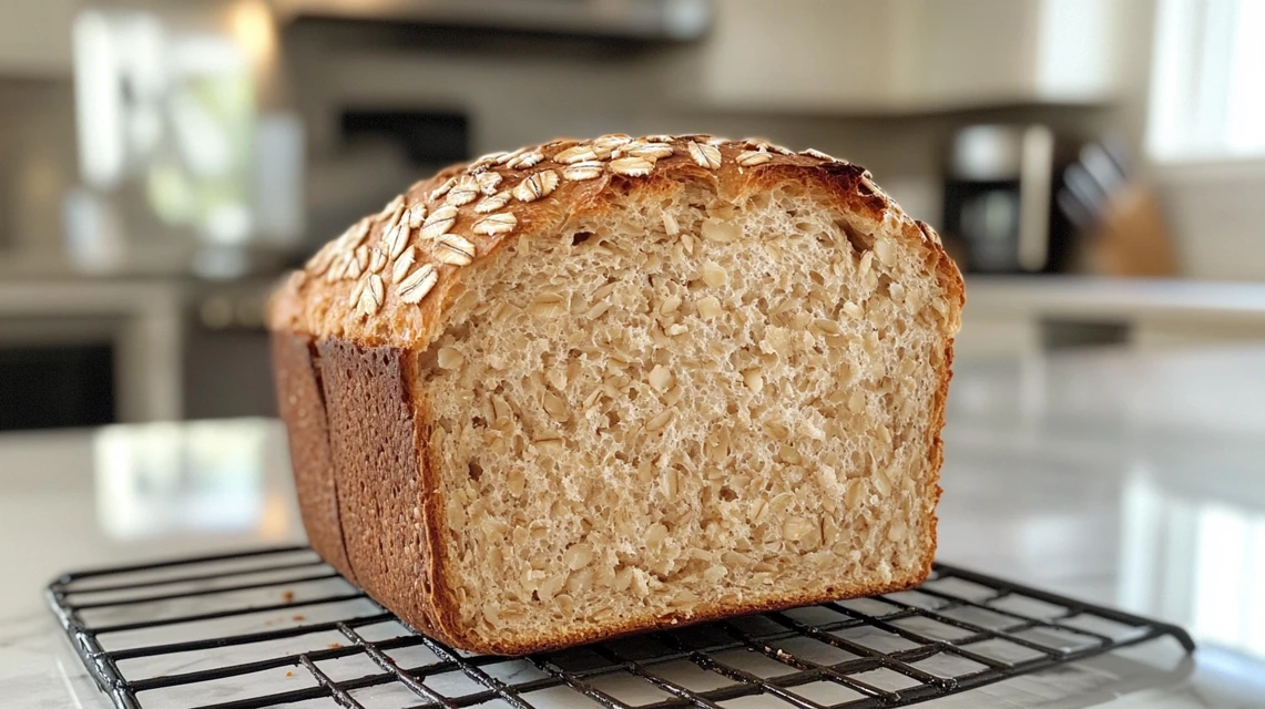 Cuisinart bread maker recipes: showcasing a freshly freshly baked loaf of bread.