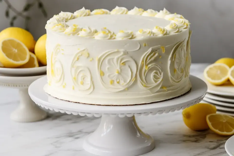 Step-by-Step Recipe: Egg-Free Lemon Cake Recipe