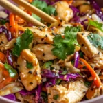 Healthy Chicken Egg Roll in a Bowl 9 healthy chicken egg roll in a bowl with fresh vegetables