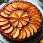 How to Bake a Perfect Vegan Upside Down Apple Cake in Just 45 Minutes 8 Vegan upside down apple cake with caramelized apple slices