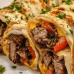Perfect Philly Cheesesteak Egg Rolls: Quick and Easy Weeknight Winner 14 Crispy philly cheesesteak egg rolls on a plate