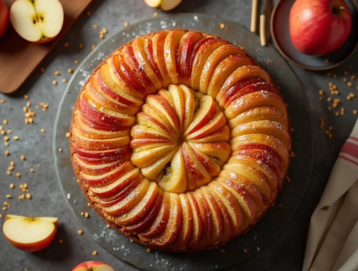 Best apples to use in a cake, showcasing Granny Smith and Honeycrisp varieties.