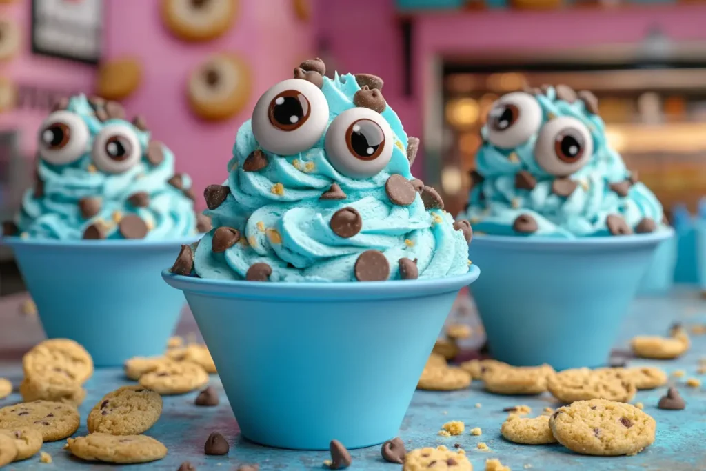 Why Is Cookie Monster Ice Cream Blue? Connection to Cookie Monster from Sesame Street