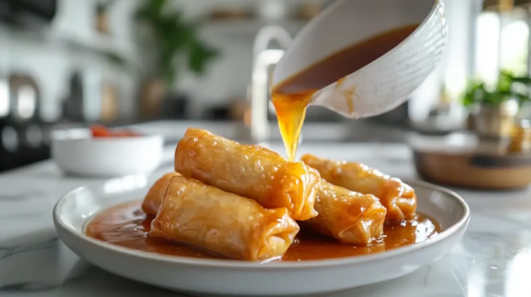 Egg Roll Dipping Sauce Recipe Sweet and Simple: sweet egg roll dipping sauce recipe sweet in a small bowl