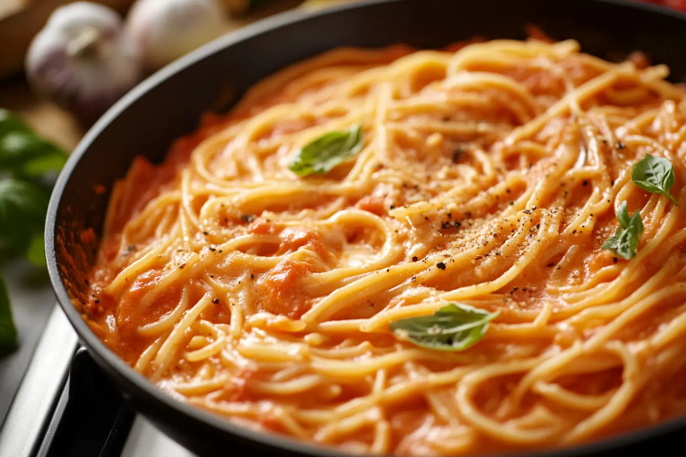 Cream Cheese in Spaghetti Sauce