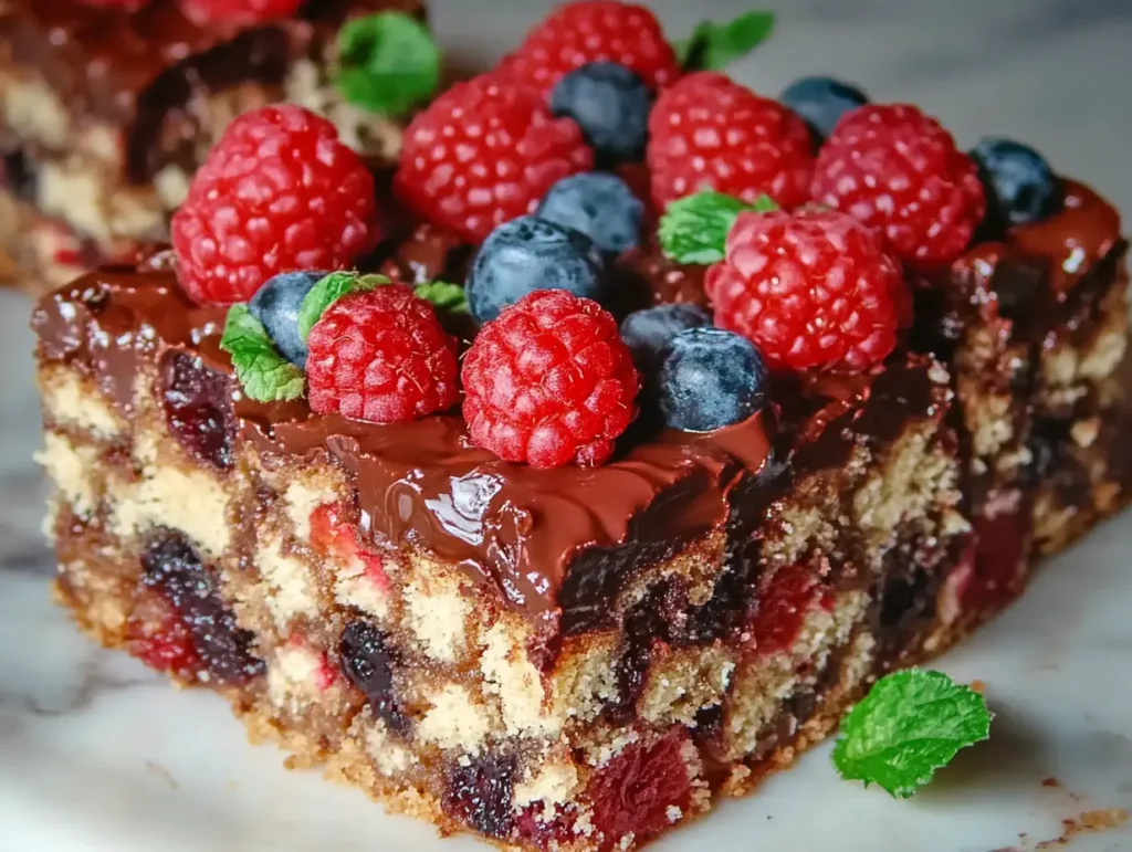 chocolate rice krispie treats: serving chocolate rice krispie treats