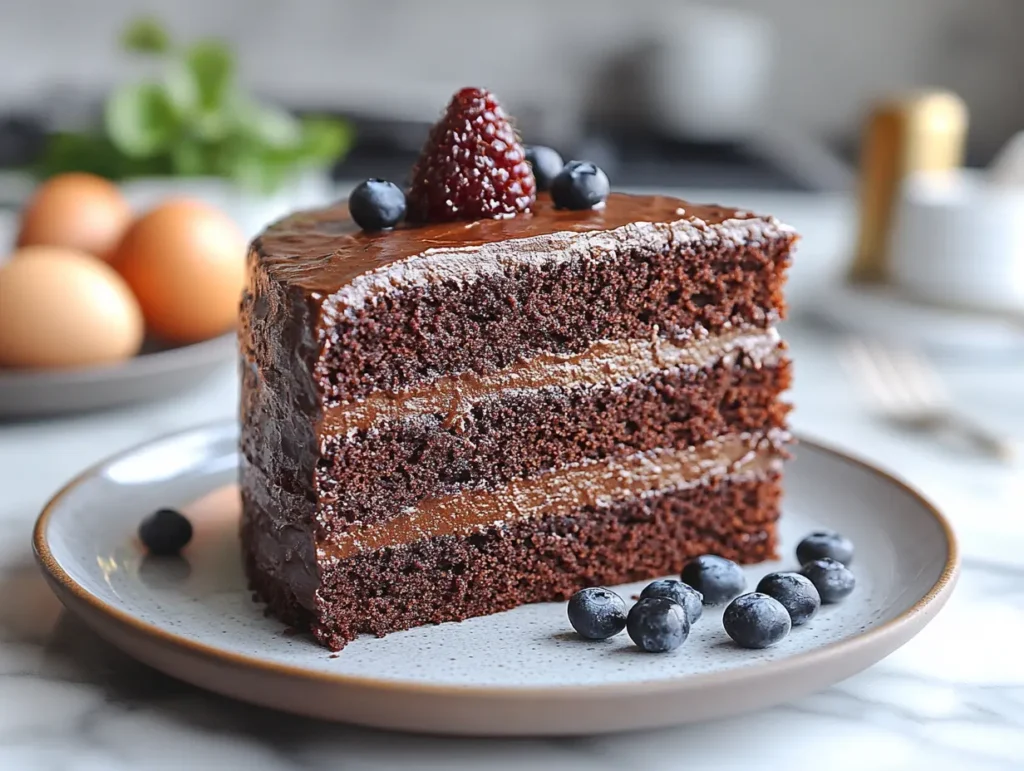 Tea Desserts: Black Tea Chocolate Cake