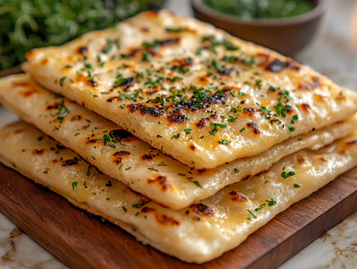 Lavash bread nutrition, fresh homemade flatbread on a wooden board