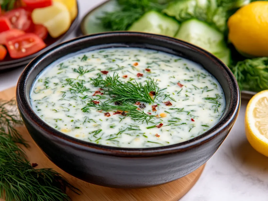 yogurt dill: Creamy Classic Yogurt Dill Sauce