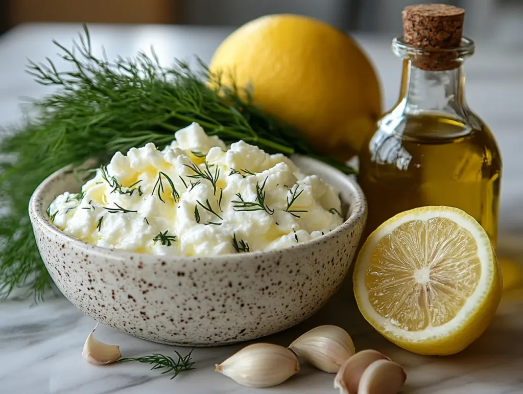 Ingredients for Yogurt Dill Recipe with Detailed Guide