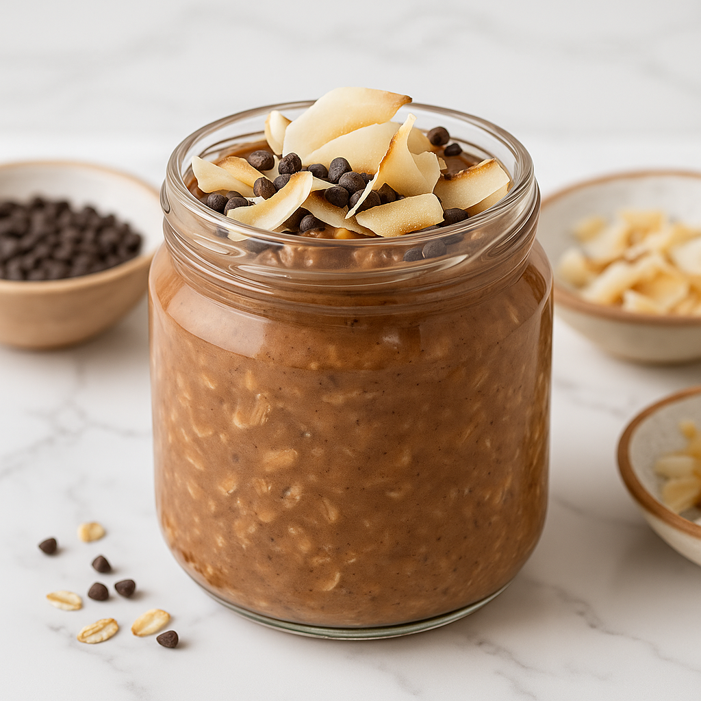 Chocolate Peanut Butter Overnight Oats - Overnight Oats 5 Ways: Your Morning Lifesaver