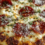 high protein pizza crust on parchment