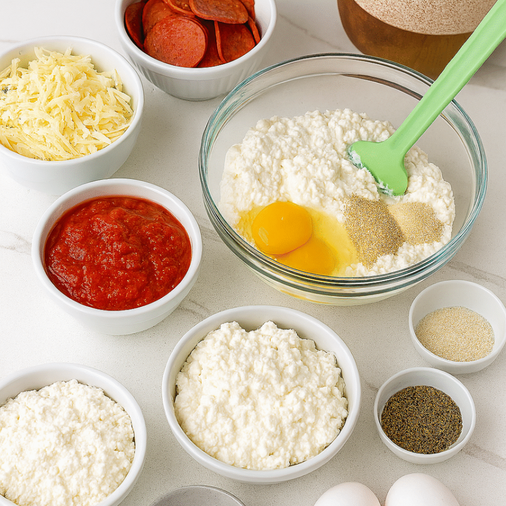 Easy High Protein Pizza Crust with Cottage Cheese 4 - Easy High Protein Pizza Crust with Cottage Cheese