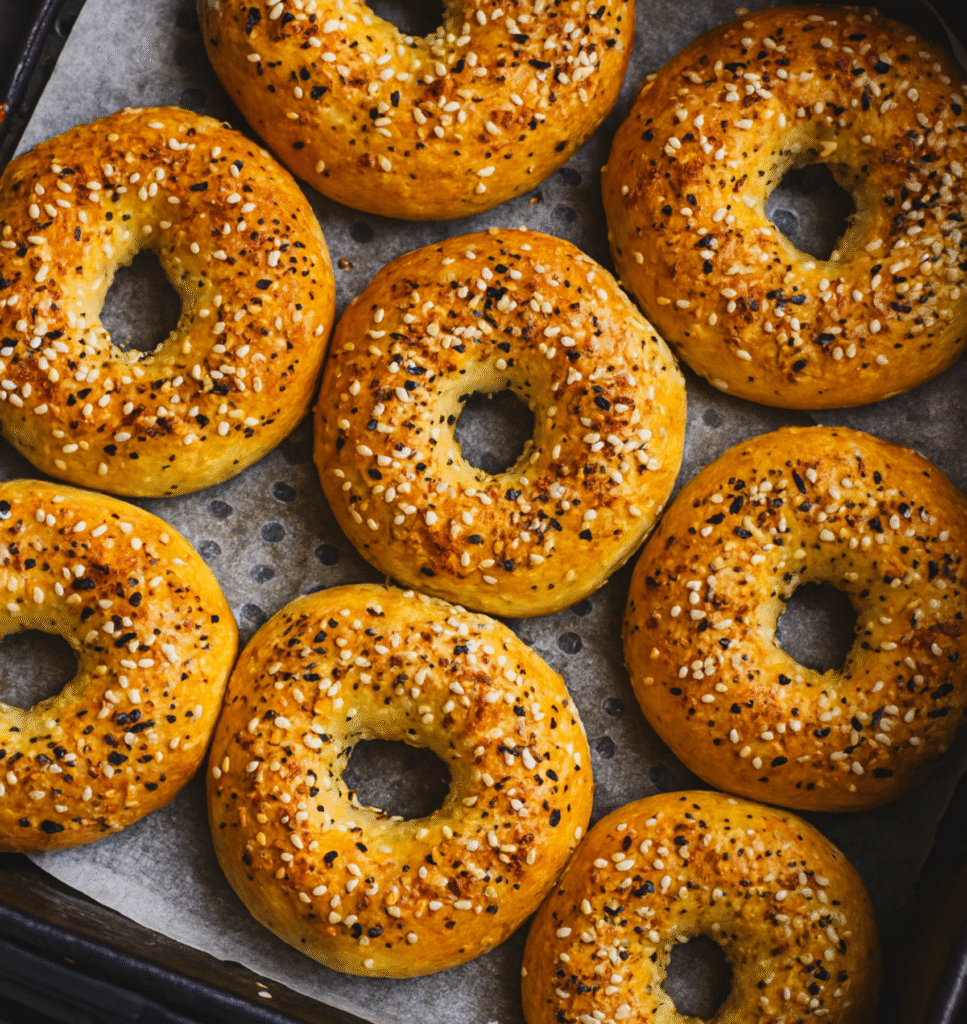 Air Fryer Protein Bagels Healthy Breakfast Delicious Eats 5 - Air Fryer Protein Bagels - Healthy Breakfast | Delicious Eats