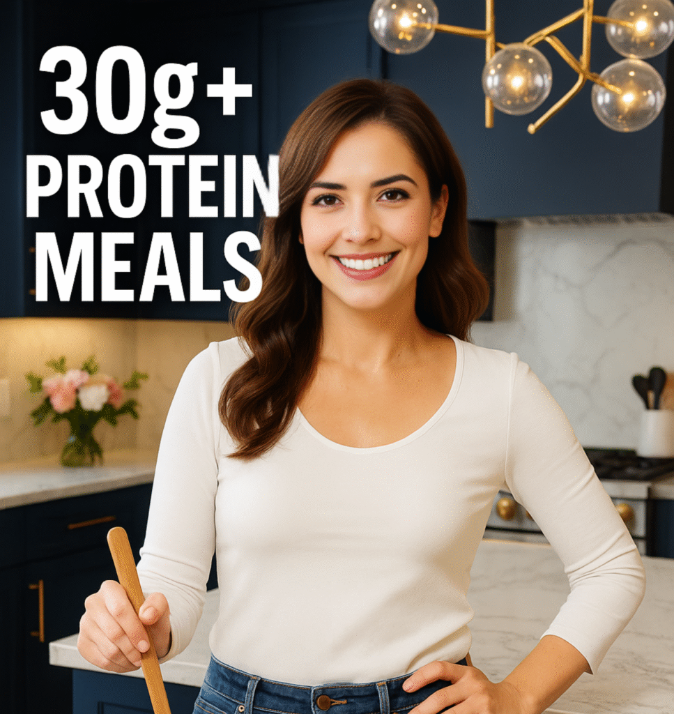 Savoring Dish: 30g+ high-protein meals ready in 30 minutes or less